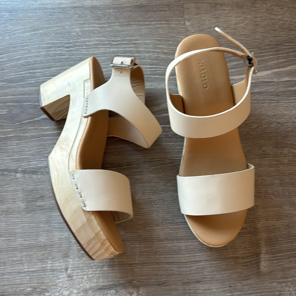 Nisolo All-day Open Toe Clogs